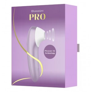 Перезаряжаемый пульсатор Womanizer PRO для бесконтактной стимуляции клитора, Германия (иной угол)