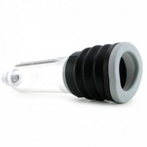 Гидропомпа Bathmate Hydromax K30 прозрачная (иной угол)